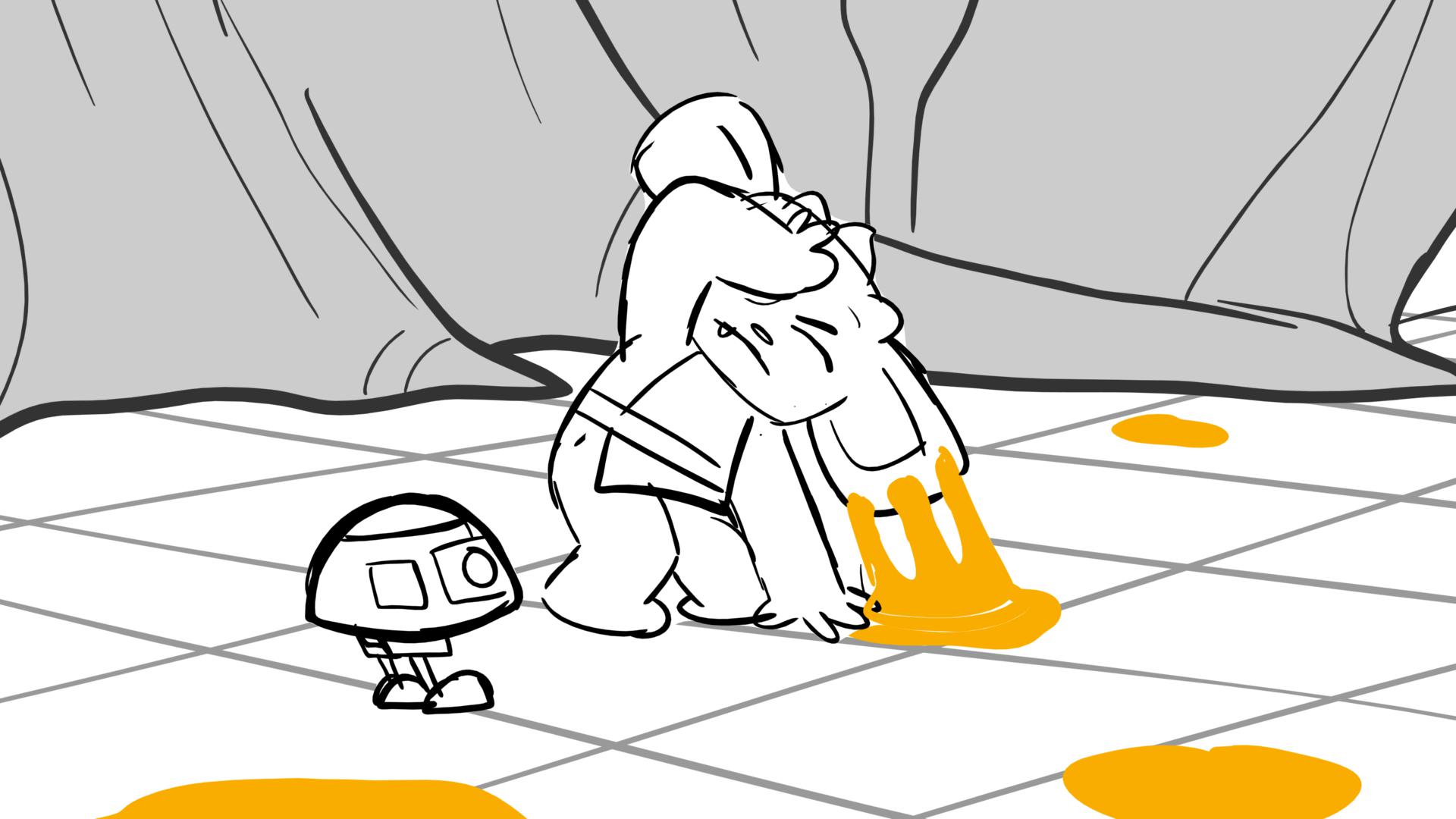 Fun with Nubs — Ep. 112, lámina 035, storyboard by Melissa Ballesteros